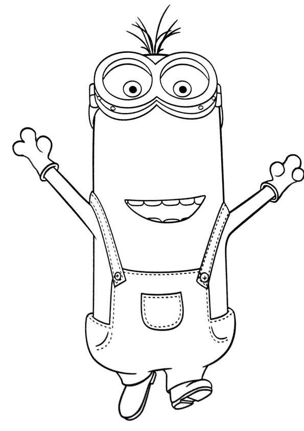 Kidsnfun.de 36 Ausmalbilder von Minions